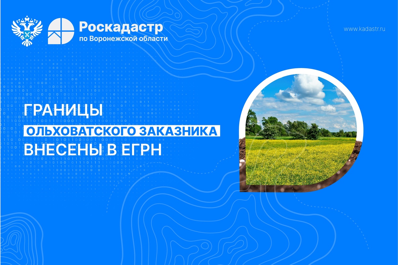 Роскодастр информирует.